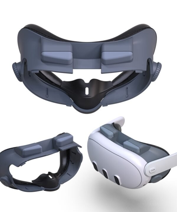 For Meta Quest 3 Adjustable Replacement Eye Mask VR Blackout Soft Replacement Face Mask Set