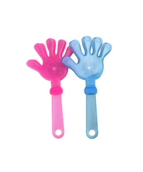 2pcs Luminous Clap Slap Palm Flash Cheering Event Props, Random Color Delivery, 24cm, 28cm