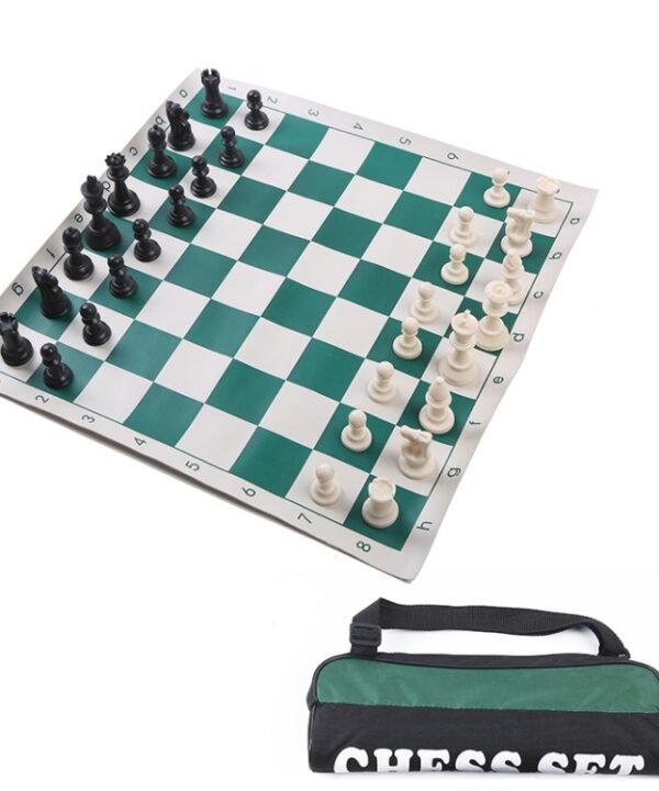 Foldable Portable Chess Set with Carrying Bag, Chess Set