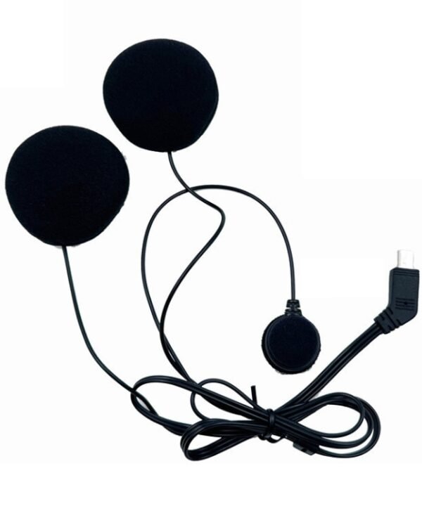 HD Noise-Proof Helmet Intercom Headset Microphone, 10 Pin Plug