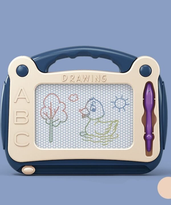 Children Drawing Board Magnetic Writing Board Colorful Baby Doodle Board Toy, Small Blue, Small Pink, Small Green, Large Blue, Large Pink, Large Green