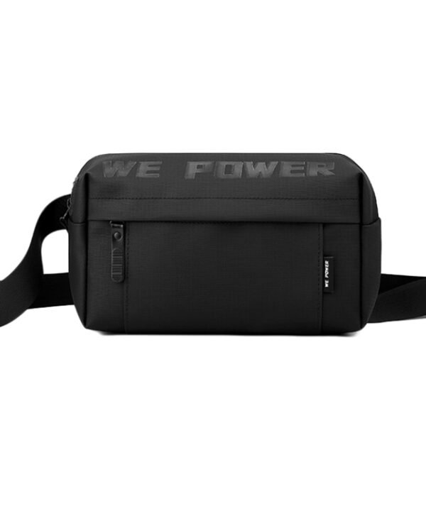 WEPOWER Men Casual Single Shoulder Crossbody Bag Functional Style Chest Bag