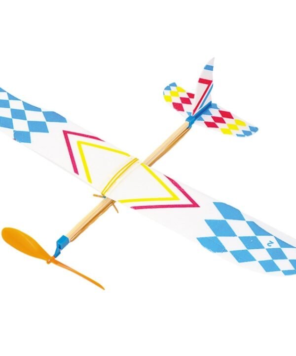 Rubber Bands Power Airplane Model DIY Technology Small Craft Children Science Experiment Class Puzzle Toy