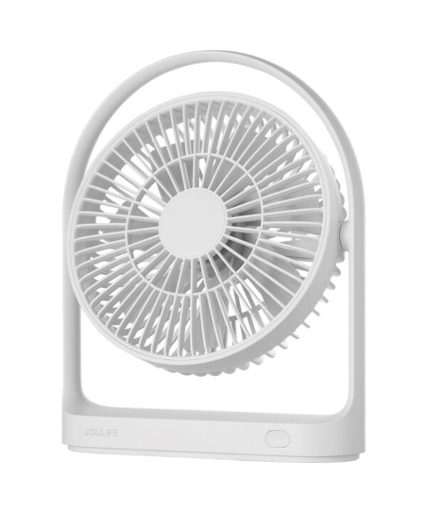 JisuLife FA19 4000mAh Wireless Rechargeable Desktop Mini Fan Silent Portable Fan