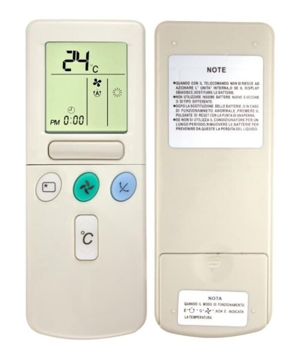 RAR-3U2 For Hitachi English Air Conditioner Heating / Cooling Remote Control
