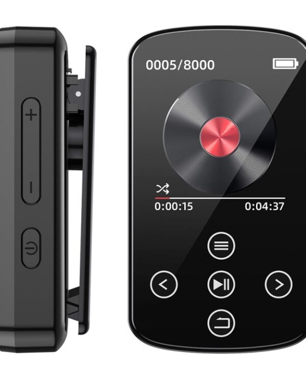 MP3 Bluetooth Music Player HIFI Sports Clip Touch Screen MP4, No TF Card, 8GB, 16GB, 32GB, 64GB, 128GB