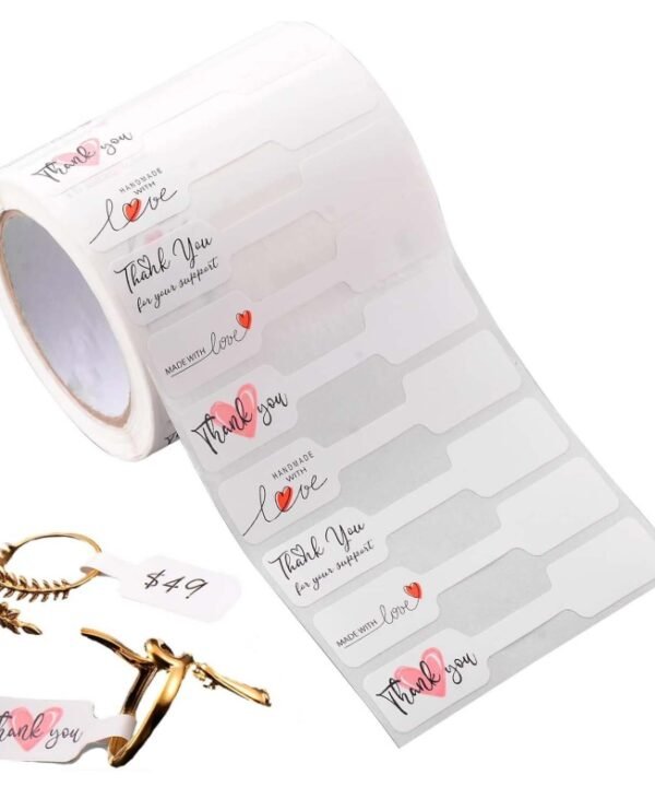 Jewelry Price Decorative Handmade Stickers