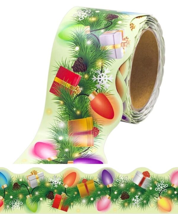Christmas Room Decoration Blackboard Bulletin Board Frame Stickers