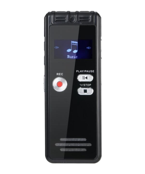 SK6 0.8-inch LED Screen Interview Recorder USB Rechargeable MP3 Player, Without Memory, 32GB