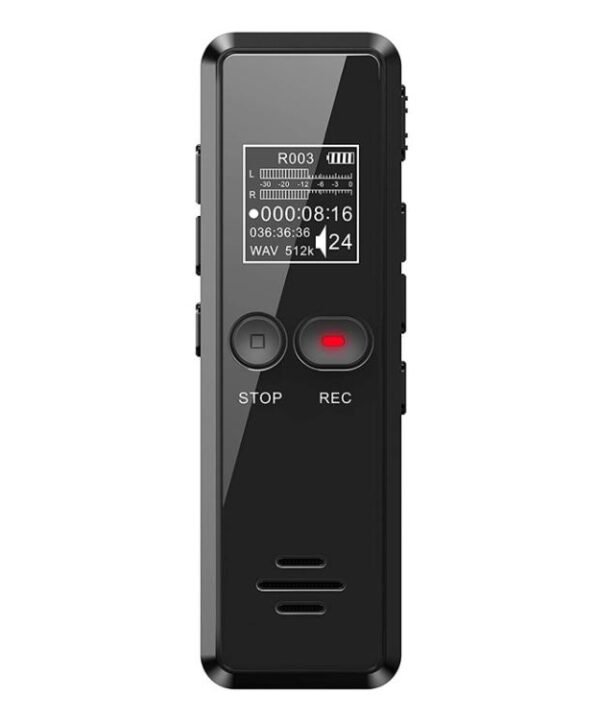 0.9-inch LCD Screen Interview Mini HD Recorder USB Charging MP3 Player, 8GB, 16GB, 32GB, 64GB