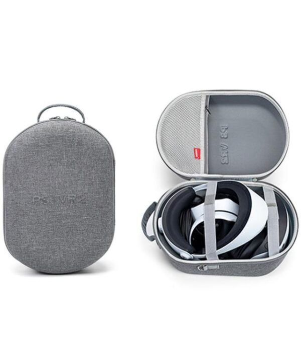 For PlayStation VR2 Portable Protective Storage Bag, Handbag Dark Gray, Handbag Black, Shoulder Strap Dark Gray, Shoulder Strap Black