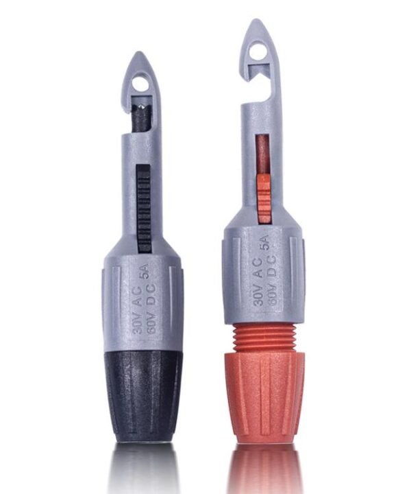 Universal Multimeter Test Piercing Probe For Auto Repair, 2mm Jack, 4mm Jack