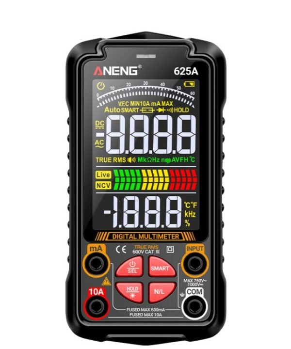 ANENG Intelligent Digital Maintenance Electrician Charging Multimeter, 625A