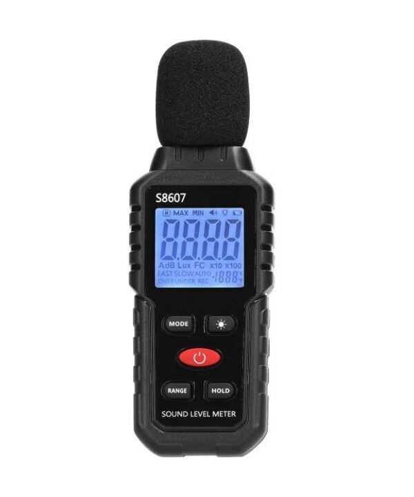 Mini High-Precision Decibel Instrument Environmental Noise Detector, S8607