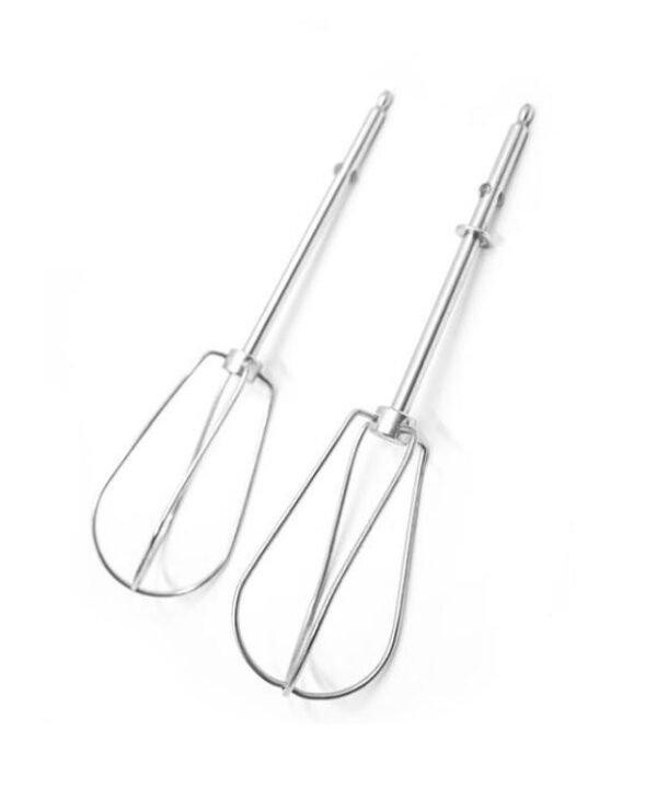 2pcs /Set 304 Stainless Steel Whisk Attachment For Donlim, Hauswirt Electric Hand Mixers