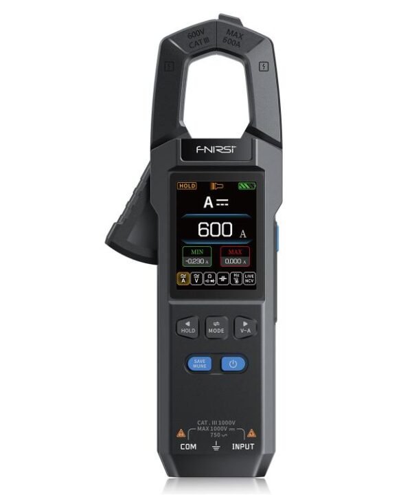 FNIRSI Fully Automatic Intelligent Current Clamp Multimeter, DMC-100