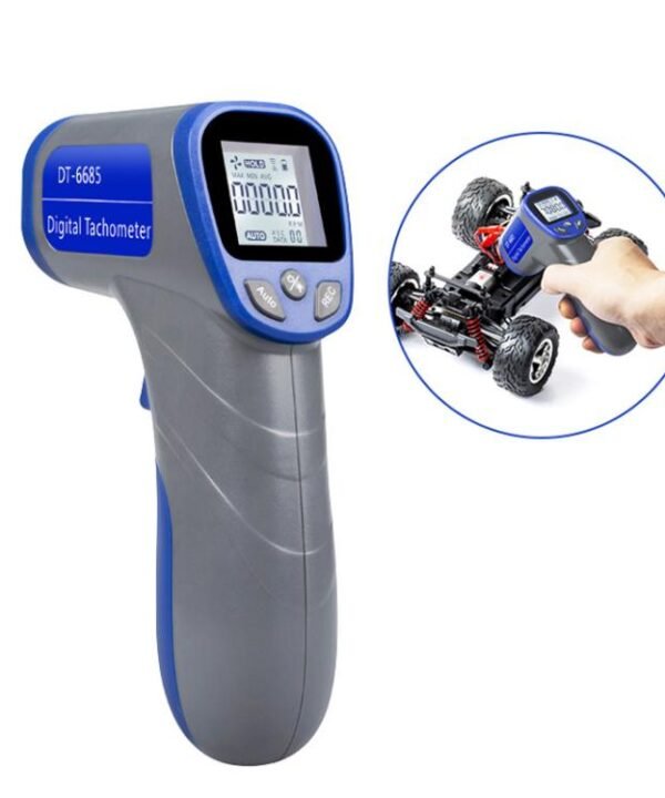 RPM Handheld Laser Infrared Motor Tachometer