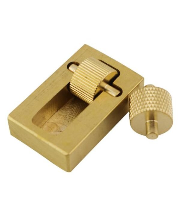 Mini Copper Edge Oil Box DIY Leather Tools