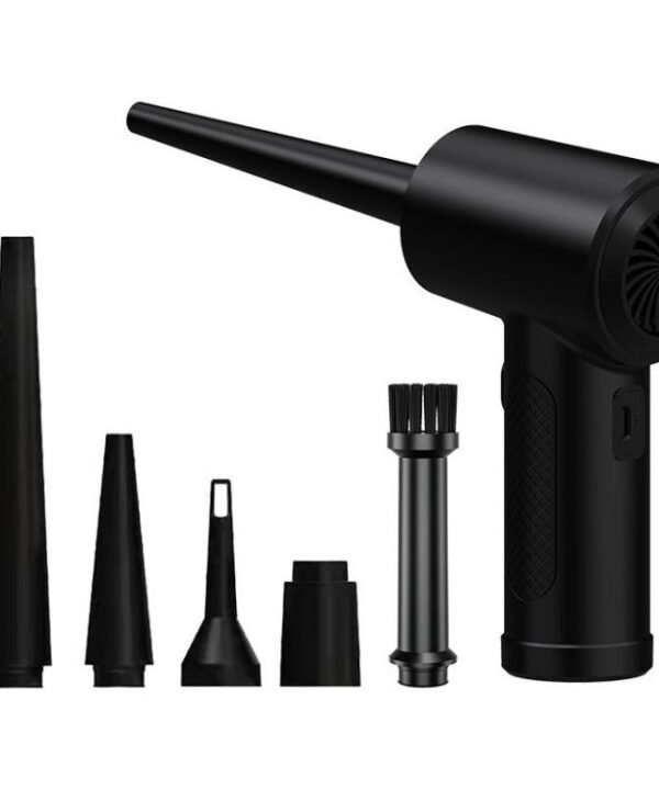 Computer Case Keyboard Cleaning USB Rechargeable Handheld Dust Blower, 2000mAh x 3, 2000mAh x 2