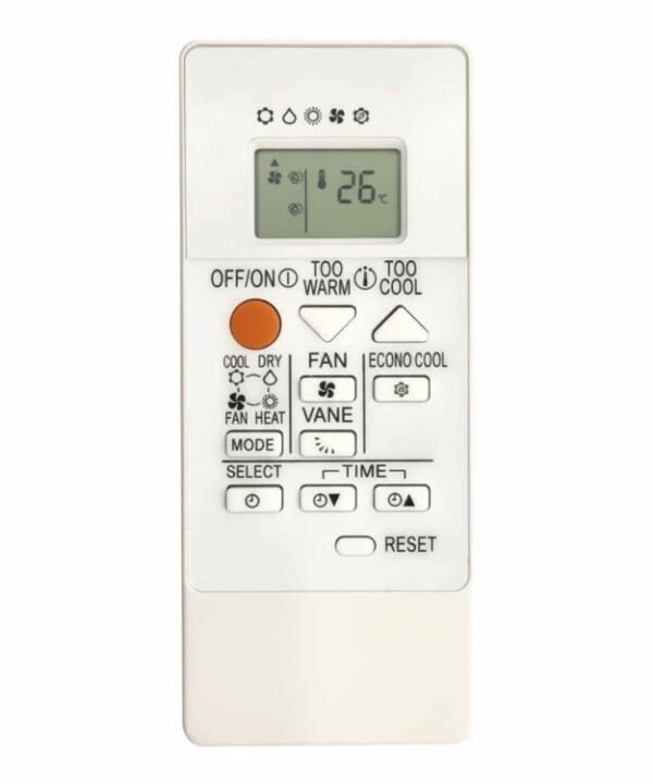 RH18A Remote Control For Mitsubishi Air Conditioner English Version