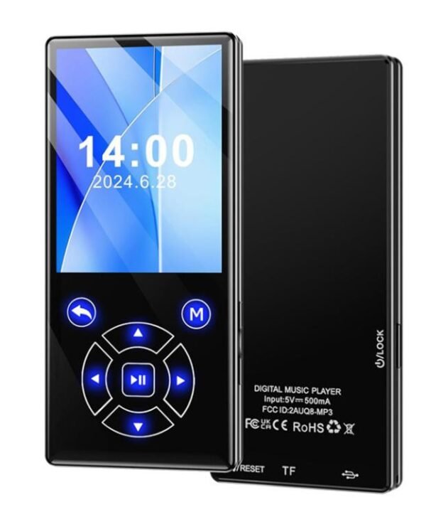 P3 Music MP3 Player Bluetooth Touchscreen Radio MP4, 4GB, 8GB, 16GB, 32GB, 64GB