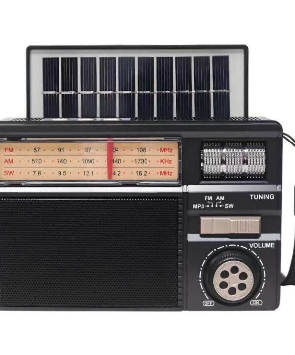 MD-979S Portable Solar Powered Bluetooth Speaker Multi-Function Outdoor Antenna Radio