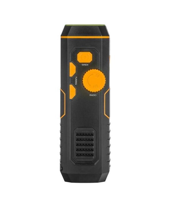 SB-5032E Outdoor Multi-Functional Flashlight Emergency Alarm Torch With Radio