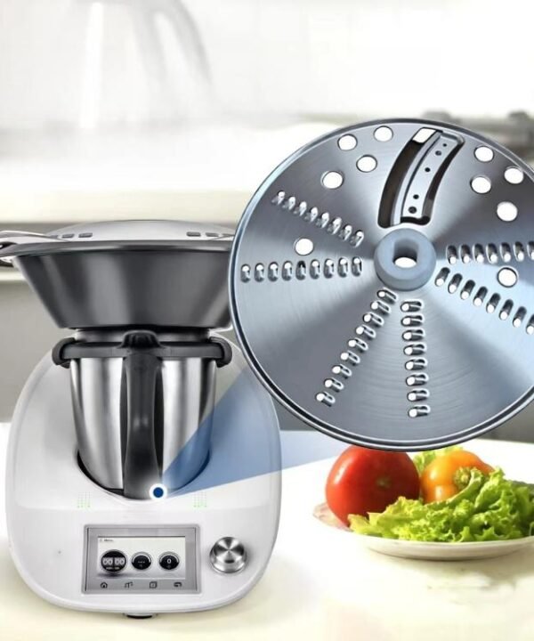 For Thermomix TM6 & TM5 Stainless Steel Cheese, Fruit & Vegetable Slicer & Grater Attachment