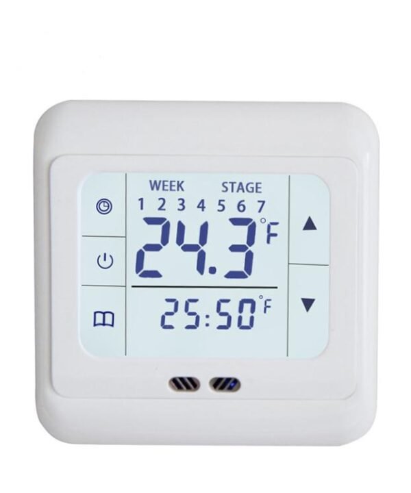 16A Floor Thermostat Underfloor Heating Temperature Regulator, No WiFi, WiFi Version