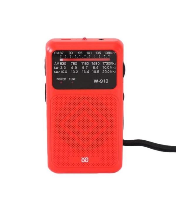 W-918 Pointer Dual-Power Radio FM/AM/SW Full-Band Radio