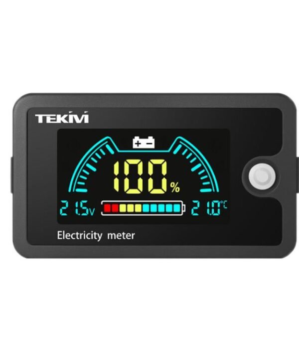 TEKM 8-100V Two-Wire Battery Power LCD Digital Display, Standard 6840D