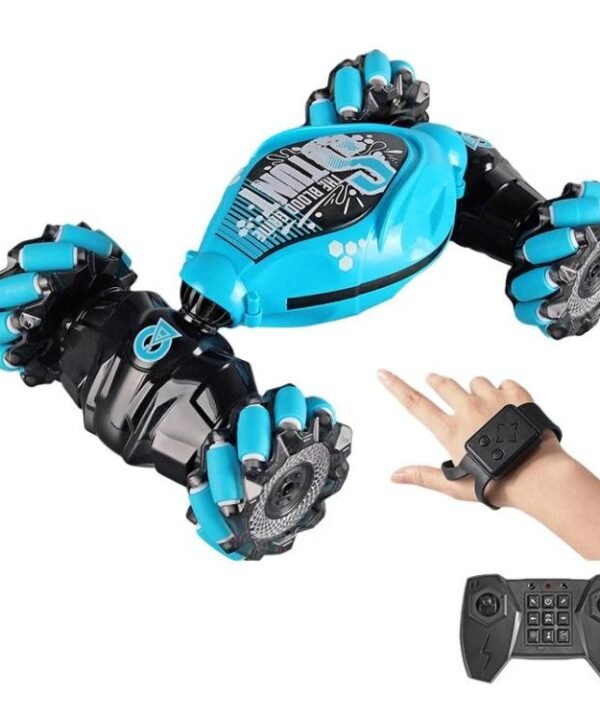 Shockproof Crash-Resistant Stunt Twist Car With Lights Rechargeable Remote Control Toy Car, Dual Remote Control Blue, Dual Remote Control Pink, Dual Remote Control Grey, Single Remote Control Blue, Single Remote Control Pink, Single Remote Control Grey