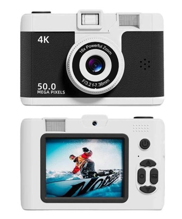 M16 2.4 Inch WiFi HD Digital Camera Mini CCD Camera With Front & Rear Dual Cameras