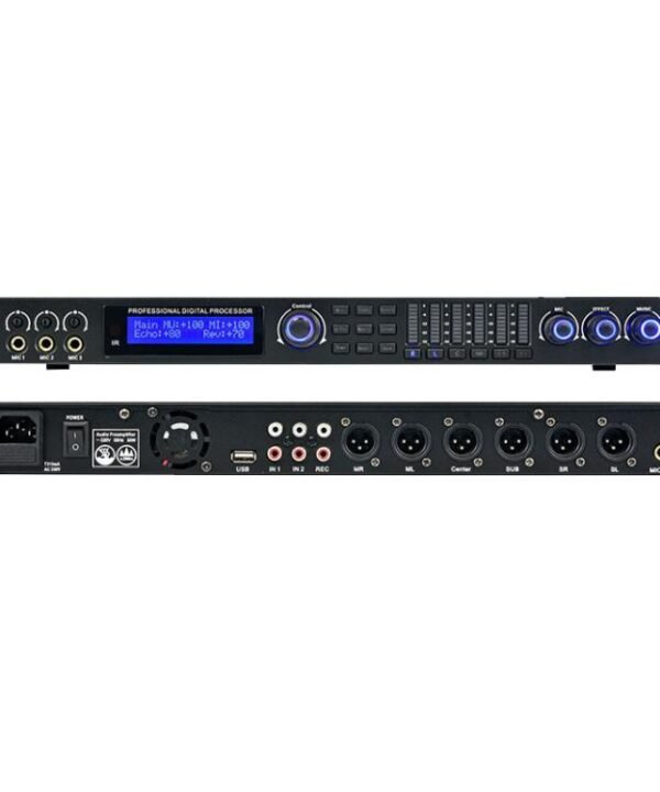 KX500 Preamp Effects DSP Vocal Audio Effects Processor, US Plug, EU Plug, UK Plug, AU Plug