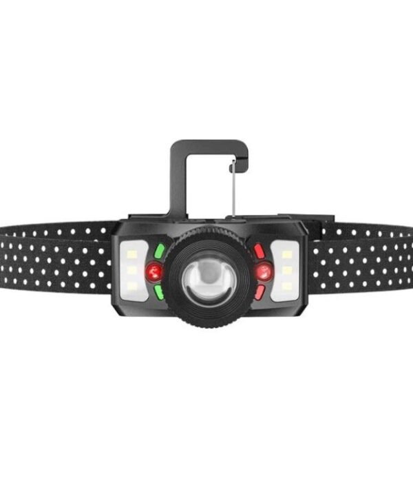 Outdoor Mechanical Zoom LED Headlamp Flood Light Rechargeable For Night Running Fishing, SMILING SHARK TD-0187A, SMILING SHARK TD-0187B