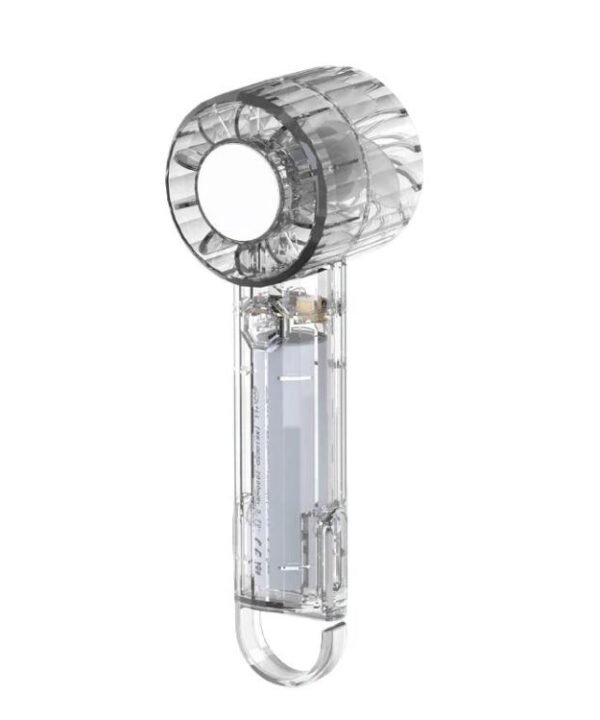 USB Charging Mirror Fan Outdoor Handheld Mini Fan With Carabiner Clip