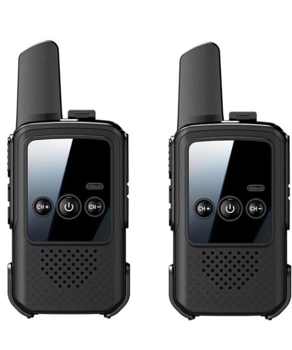 Mini Wireless Long Range Parent Child Walkie Talkie, 2pcs Black, 2pcs Orange, 2pcs Green, Single Black, Single Orange, Single Green