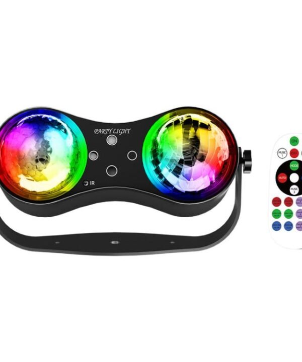 Remote Control Magic Ball Light 7-Color Rotating LED Stage Light Atmosphere Light For Bar & KTV, US Plug, EU Plug, UK Plug, AU Plug