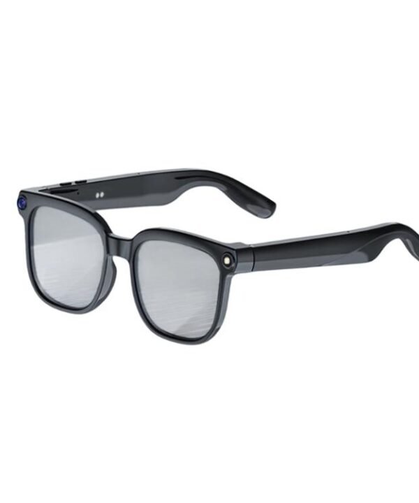 M02S Smart Glasses with 8MP HD Camera, 1080P Video, AI Voice Assistant, Recording, Translation, Transparent, Sunglasses, Photochromic, Transparent+Sunglasses, Transparent+Photochromic