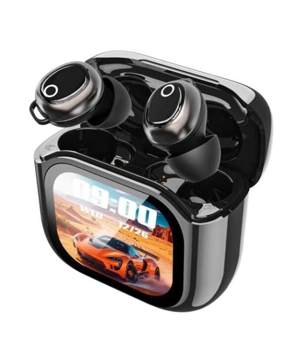 JM28 Mini Bluetooth Earphones With Color Screen Translation & Noise Reduction In-Ear Headphones, JM28