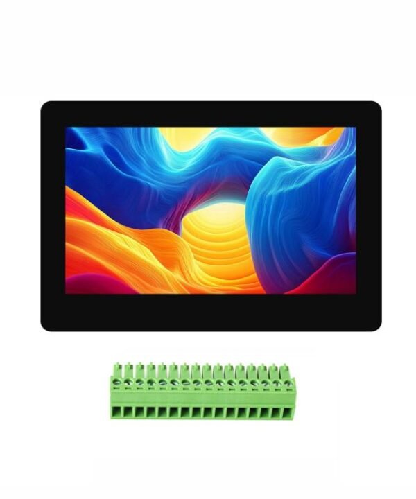 WAVESHARE RP2350 4.3inch Capacitive Touch Display Development Board, Without Case, With Plastic Case