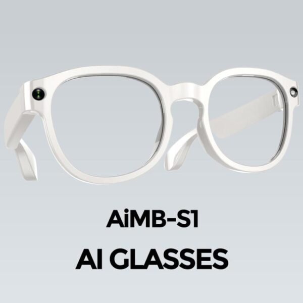 AIMB-S1 Smart Glasses Support 2MP Camera, 1080P Video Recording, Audio Recording & AI Translation