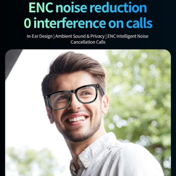 CY01 Smart Glasses Support 8MP Video Recording, AI Simultaneous Translation & Human Recognition, 16GB, 32GB