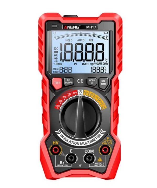 ANENG 1000V Insulation Resistance Tester Digital Megohmmeter, MH17