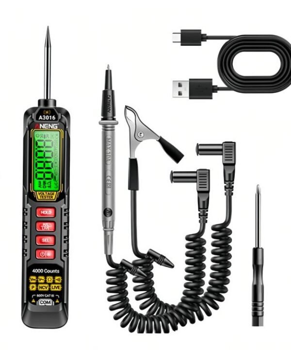 ANENG Digital Intelligent Car Repair Pen Multimeter, A3016 Lithium Battery, A3015 Battery