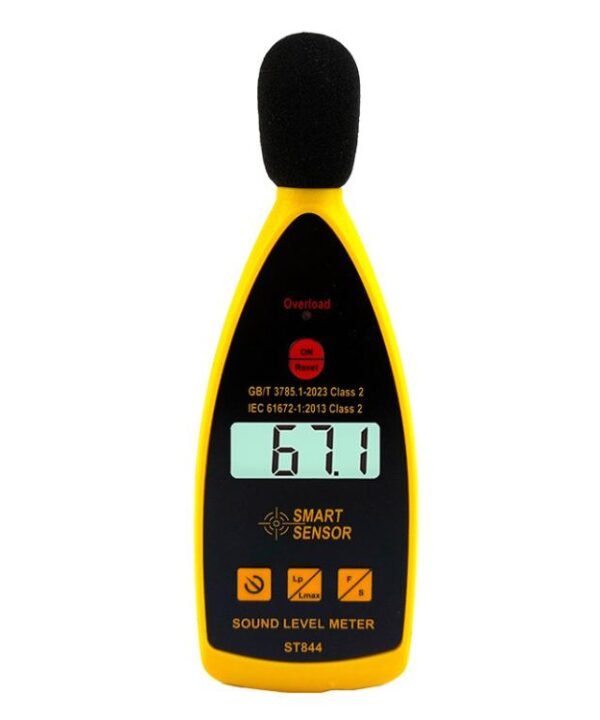 SMART SENSOR High-Precision Decibels Sound Noise Level Tester, ST844