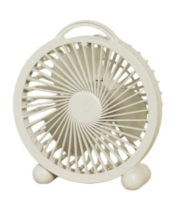 Portable Desktop Fan High-Wind Table Fan For Dormitory & Office, 4 inch Plug-in White, 4 inch Plug-in Green, 4 inch Plug-in Pink, 6 inch Rechargeable White, 6 inch Rechargeable Green, 6 inch Rechargeable Pink