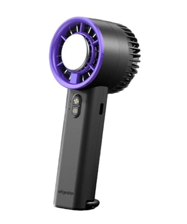 Portable Handheld Ice Cooling Fan Desktop Semiconductor Turbine High-Speed Fan
