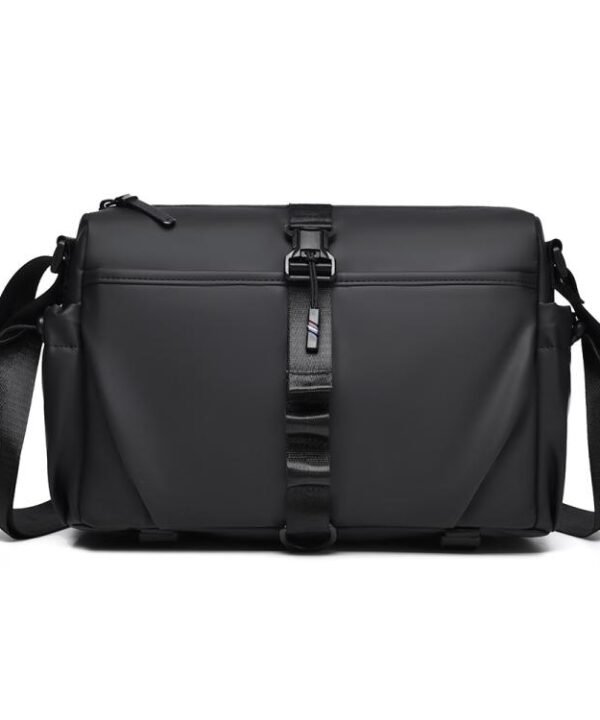 WEIXIER WD5628 Men Sling Bag Large Capacity Chest Pack With Magnetic Buckle, Expandable Bottom For Tripod