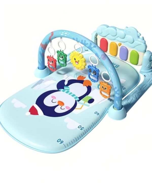 Toddler Toy Foot Piano Musical Gym Crawling Mat, Dolphin Pedal Surface Penguin, Dolphin Pedal Surface Bear, Dolphin Pedal Surface Dinosaur
